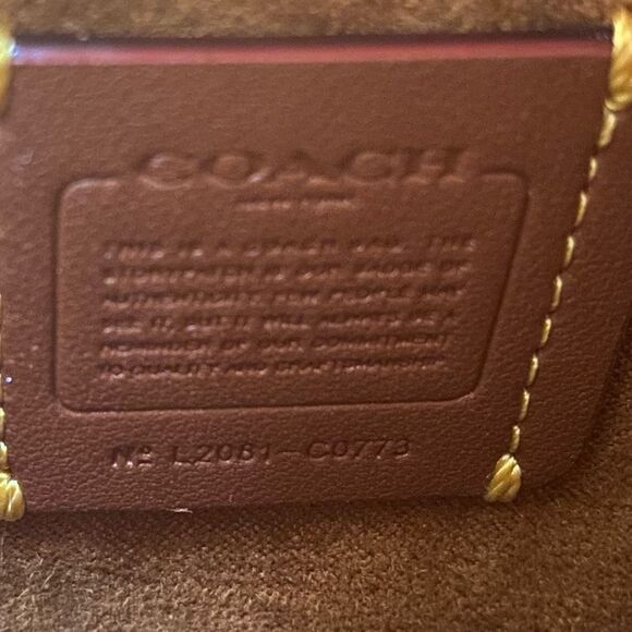 COACH Tabby C0773 Women’s Leather Top Handle Bag 8X5.75X3 SEE DESCRIPTION - Picture 5 of 12